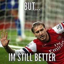 Bendtner But Im still better