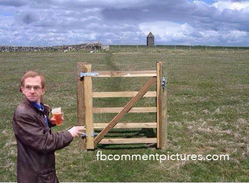 Wealdstone Raider Next to a Fence